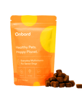 Everyday Multivitamin for Senior Dogs product pack and multivitamin shot